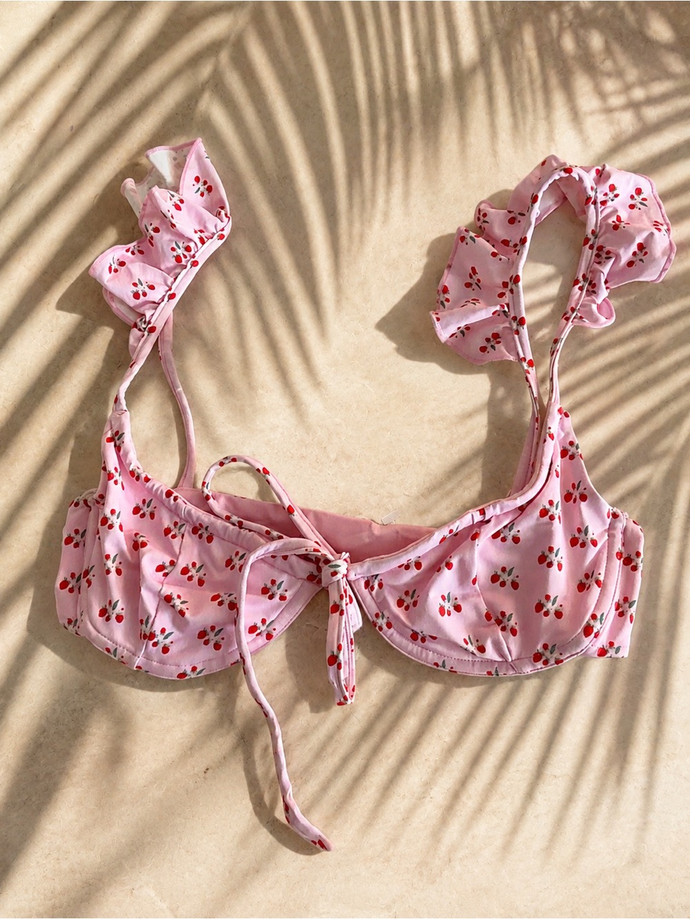 Frankie's Bikinis Berry Birdie top - Picture 3 of 4